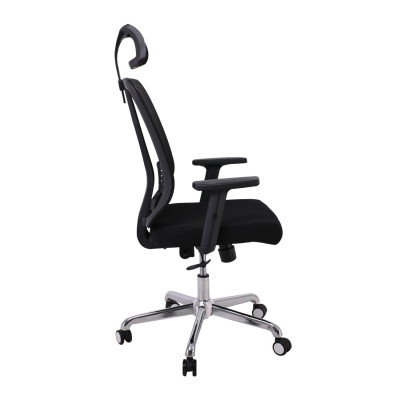 CF9500 Πολυθρόνα Γραφείου Διευθυντή Mesh Μαύρο, Μπράτσα up-down